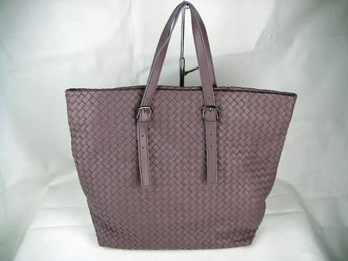 Bottega Veneta Lambskin Tote Bag 1027 purple - Click Image to Close